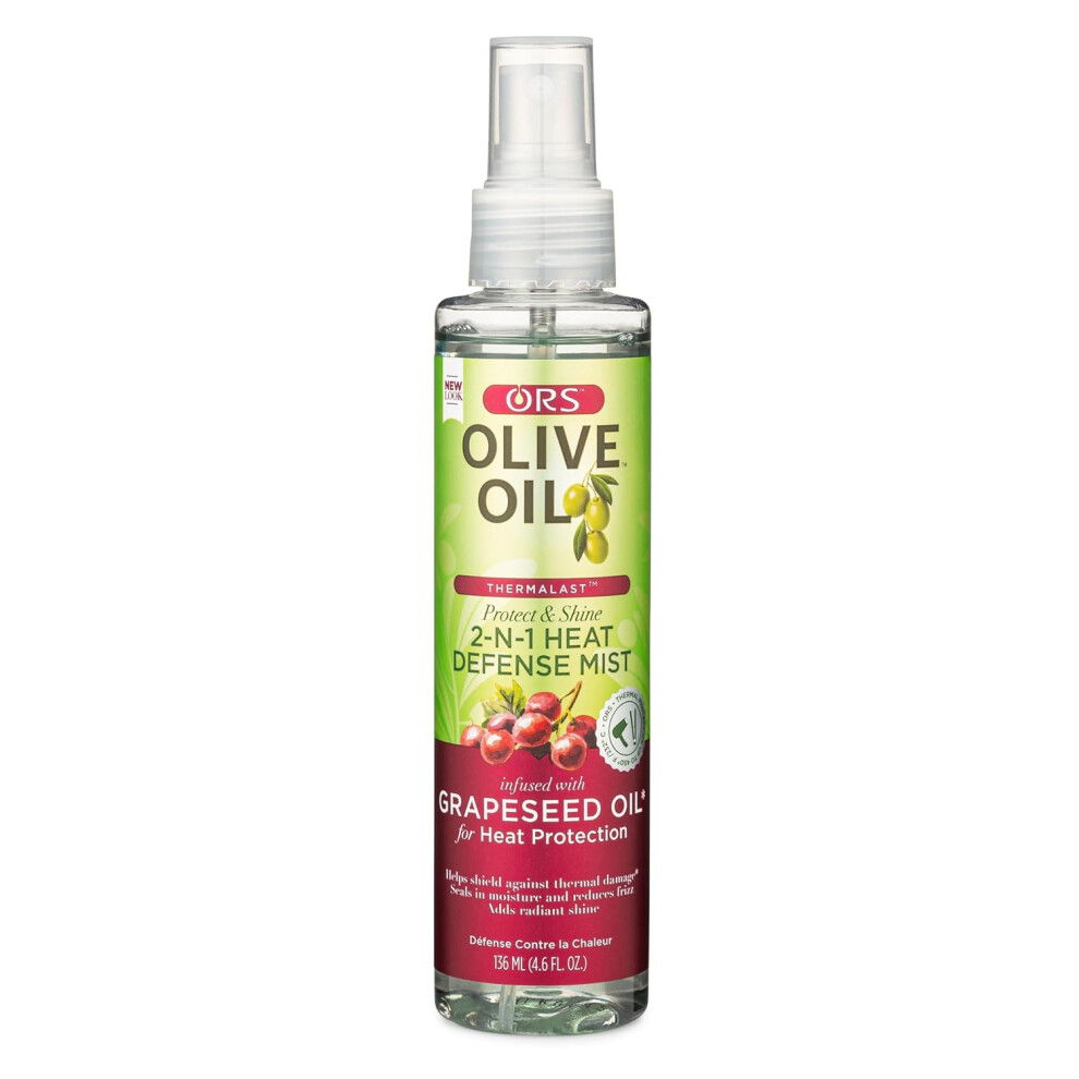 Ors Olive Oil 2 IN 1 Shine Mist & Heat Defense 4.6 oz