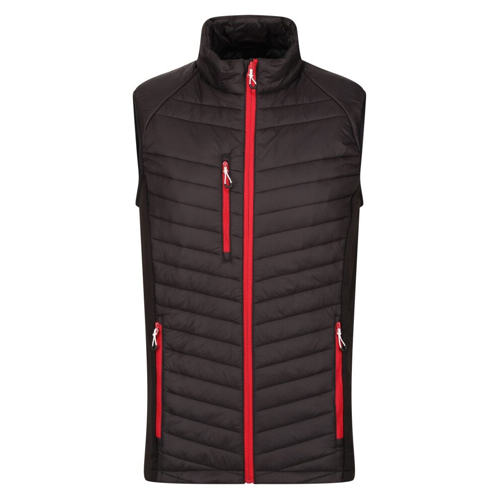 Regatta Men's Black Professional Quilted Hybrid Gilet