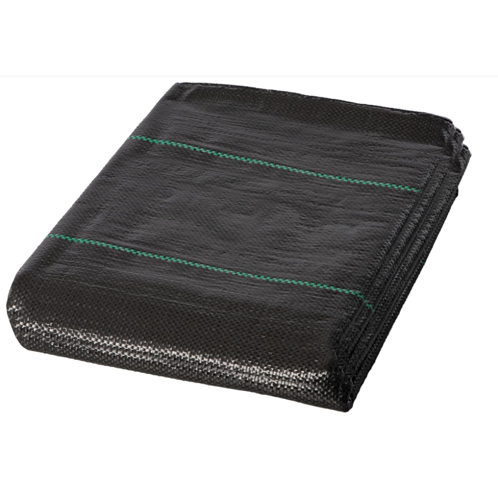 (2M x 10M) 2M Wide Groundmaster Heavy Duty Weed Control Fabric Ground Cover  Membrane