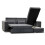 Miami Grey Fabric L Shaped Corner Sofa Bed With Storage 1