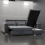Miami Grey Fabric L Shaped Corner Sofa Bed With Storage 5