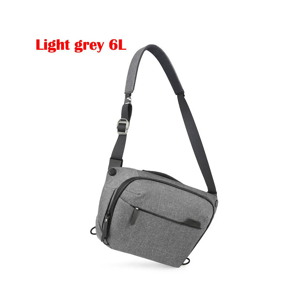 (Light gray L6) Backpack Camera Bag Organizer Backpacks Storage Case Bag for Camera Photo Backpack Sling Camera DSLR/SLR/Mirrorless Case Protect