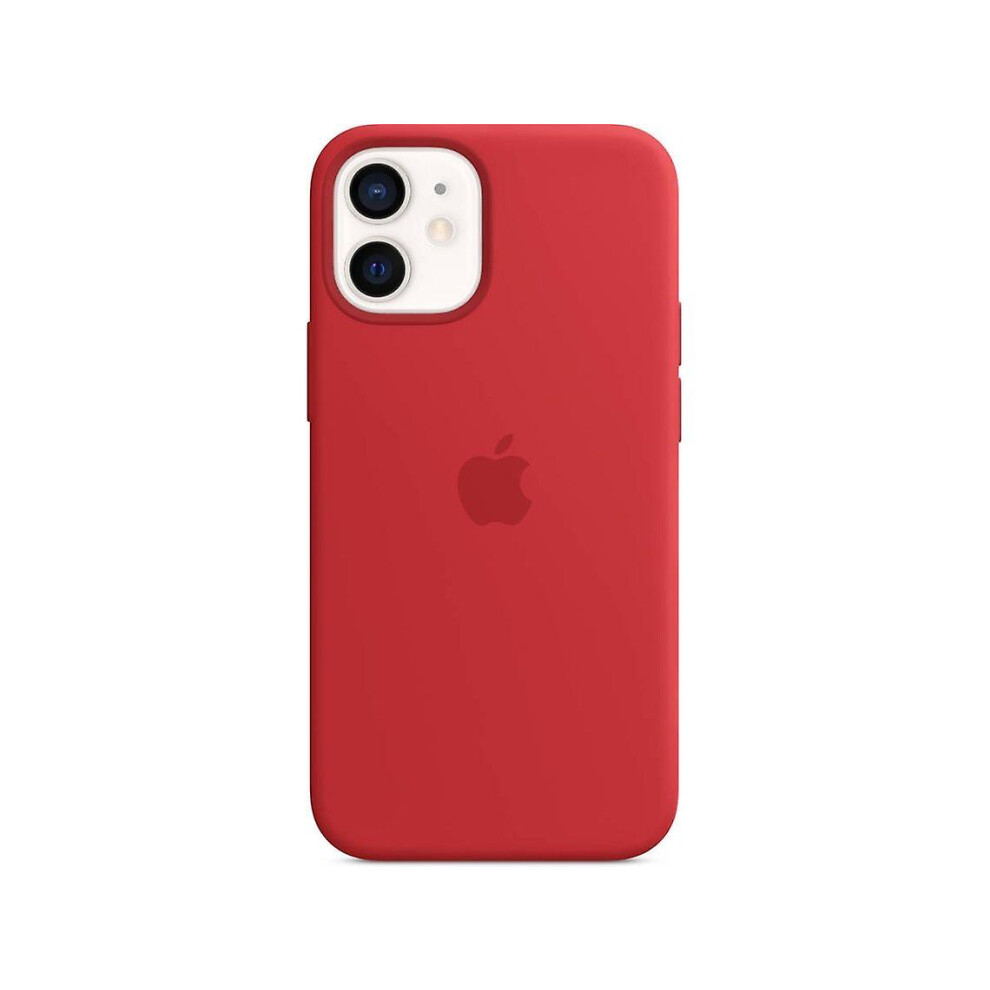 (Red) Iphone 12 Mini Silicone Phone Case Compatible With 12 Mini Red 7669442976095