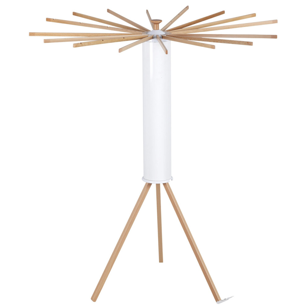 Gr8 Home Octopus Drying Rack Clothes Airer 16 Wooden Rod Arms Laundry Dryer