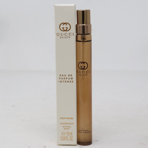 GUCCI Guilty by Gucci Eau De Parfum Intense 0.33oz/10ml Spray New With Box