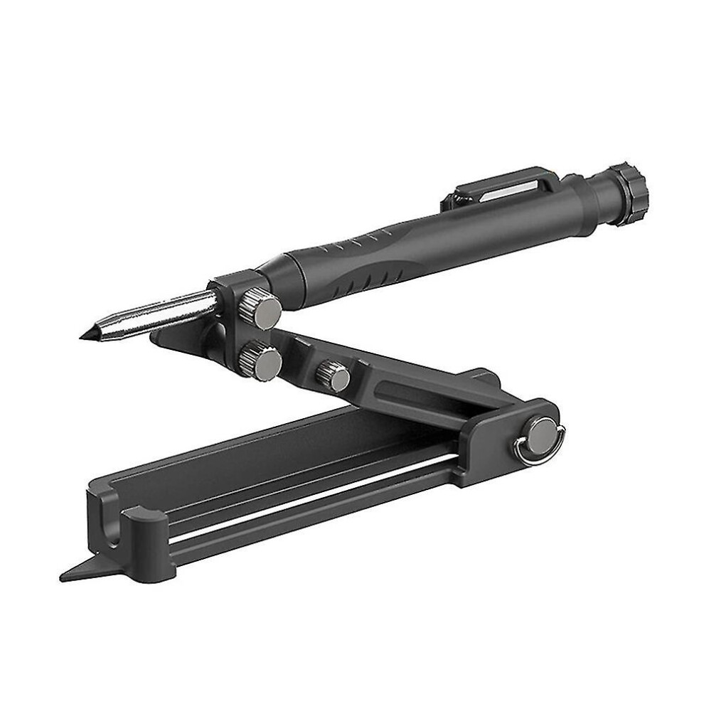 Woodworking Drawing Scribing Tool Multi-Function Construction Pencil Scribe Tool(Get It) 7669442990107
