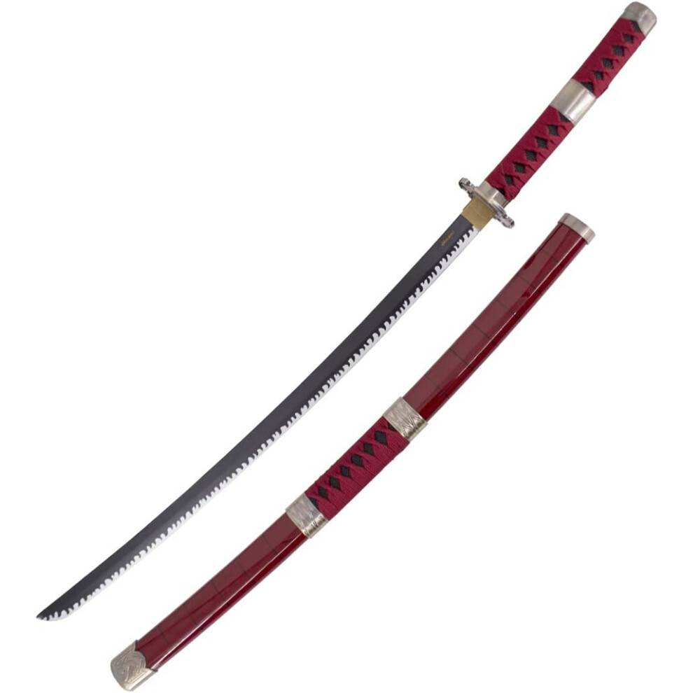 Nextleveluk One Piece Roronoa Zoro Sandai Kitetsu V.2 Katana Wooden Cosplay Sword
