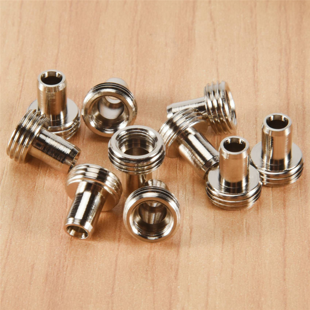 10Pcs Ceramic Tube Sleeves And 10Pcs Metal Head Connector Adapters 4851529439873