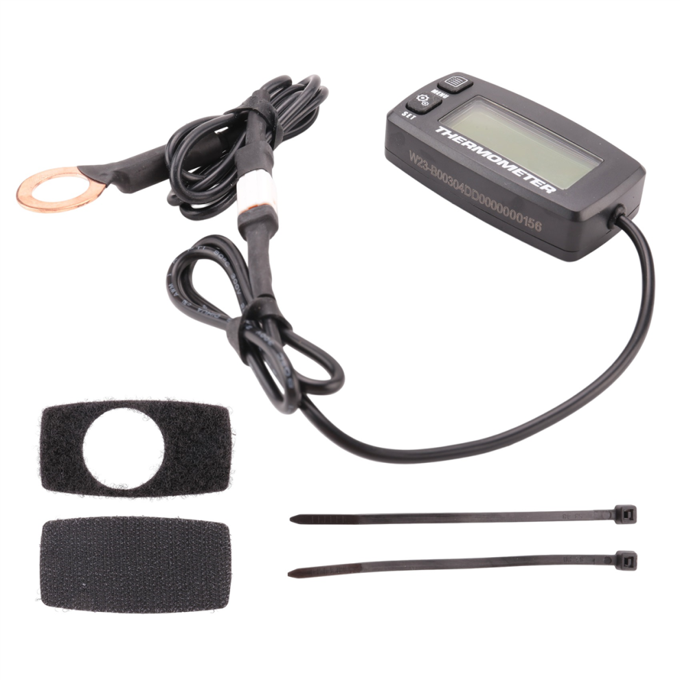 Digital Tach Hour Meter Tachometer With Sensor Rl-Ts002 Rpm Counter 4851529443146