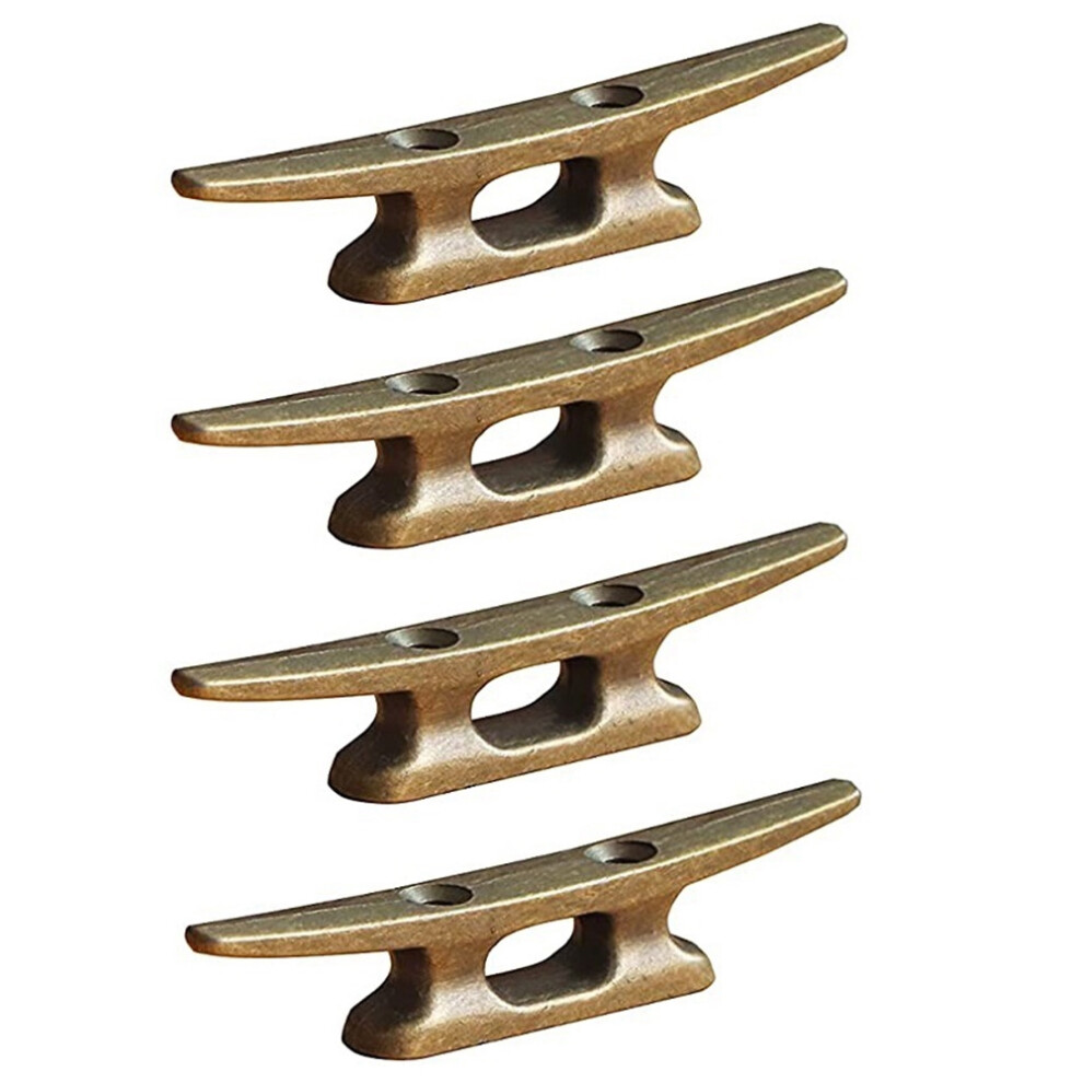 Boat Dock Cleat 4 Inch for Nautical Beach Lake Maritime Decor,4Pcs