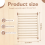 Sauna Backrest, Wooden Sauna Backrest, Ergonomic S-Shaped Backrest 2