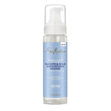 SheaMoisture, Mleczko manuka i jogurt, Gładkie i utrzymujące mousse wielokrotnego stylowania z olejami mafurą i baobabową, 7.5 fl oz (222 ml)