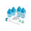 Tommee Tippee Advanced Anti-Colic Newborn Baby Bottle Starter Kit, Slow-Flow Venting System 0m+, Mixed Sizes, Blue 2