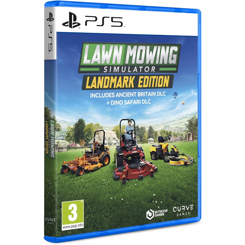 PS 5 Lawn Mowing Simulator Landmark Edition VIDEO GAME