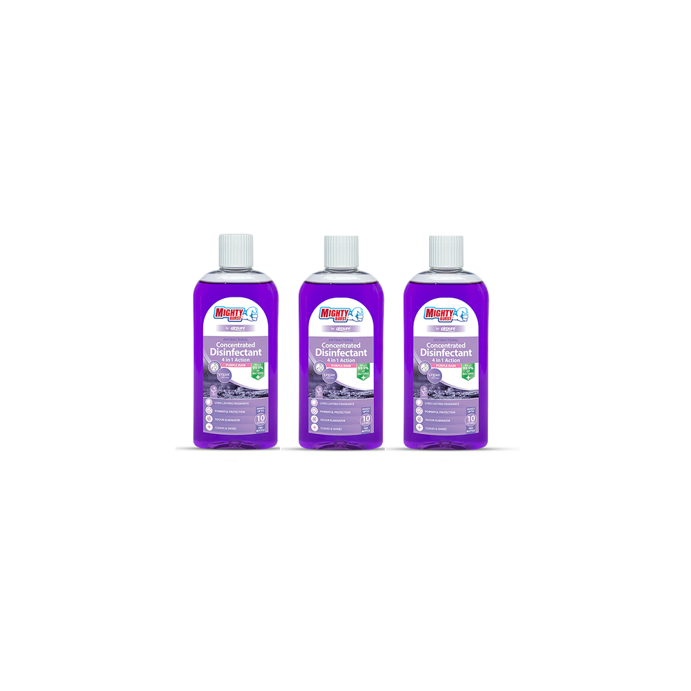 Airpure 4 In 1 Action Concentrated Disinfectant Purple Rain 3 X 240ml