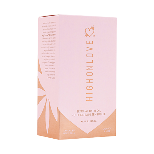 High On Love - Bath Oil - Lavender Honeybee 2