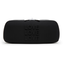 Happy Rabbit LOVE Storage Zip Bag Medium Black