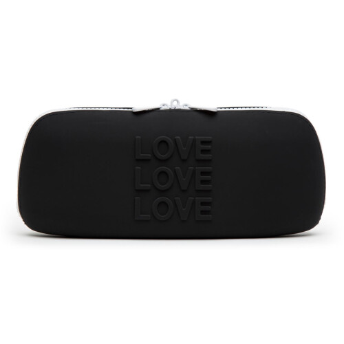 Happy Rabbit LOVE Storage Zip Bag Medium Black