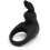 Happy Rabbit Rechargeable Vibrating Rabbit Cock Ring - Black 1