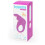 Happy Rabbit Rechargeable Vibrating Rabbit Cock Ring - Purple 4