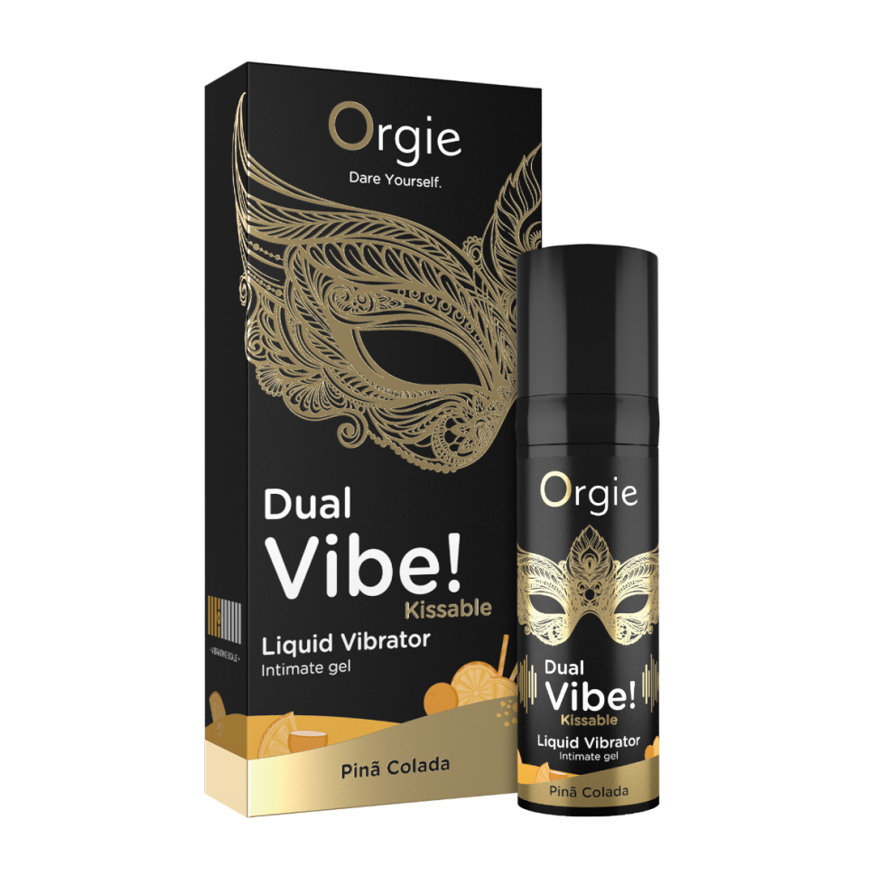 Orgie (All) Orgie Dual Vibe - Kissable Liquid Vibrator - Pina Colada