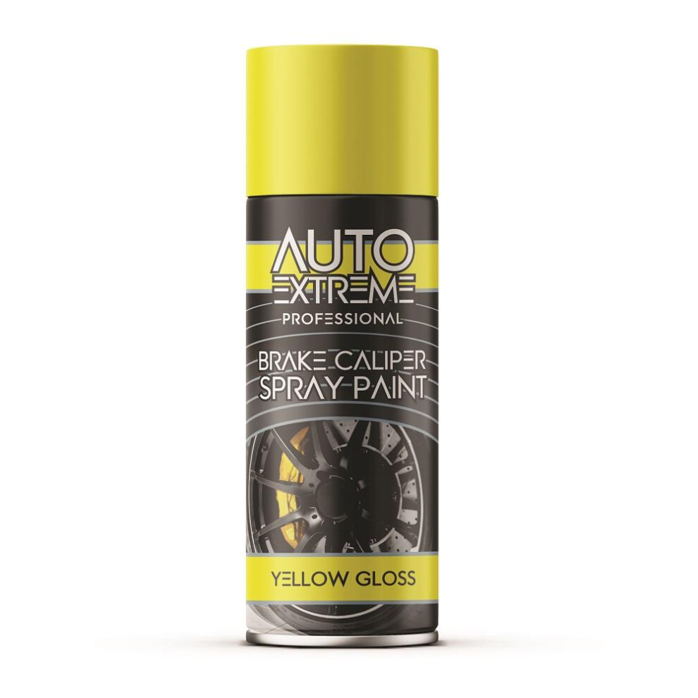 Ax Pro Break Caliper Spray Gloss 400Ml Yellow 5055319512008