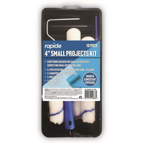 RAPIDE 4" Small Projects Kit - 10PC