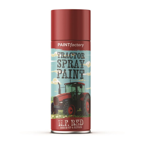 Paint Factory Tractor Spray Paint M.F. Red 400ml