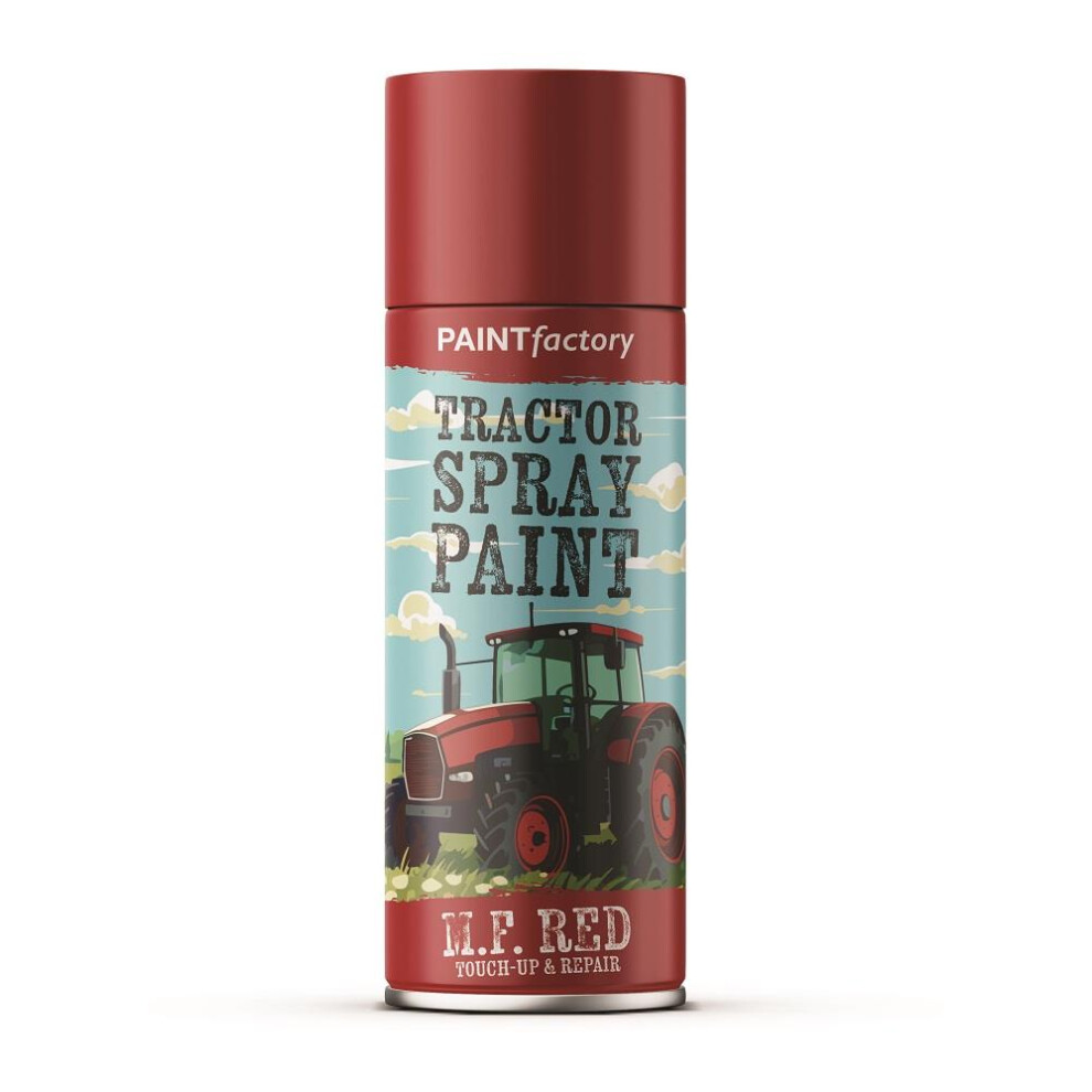 Rapide Products Red Paint Factory Tractor Spray Paint M.f. 400Ml