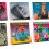 Hudson Hifi LP Vinyl Record Wall Display 6 Pack Grey 1