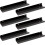 Hudson Hifi LP Vinyl Record Wall Display 6 Pack Grey 7