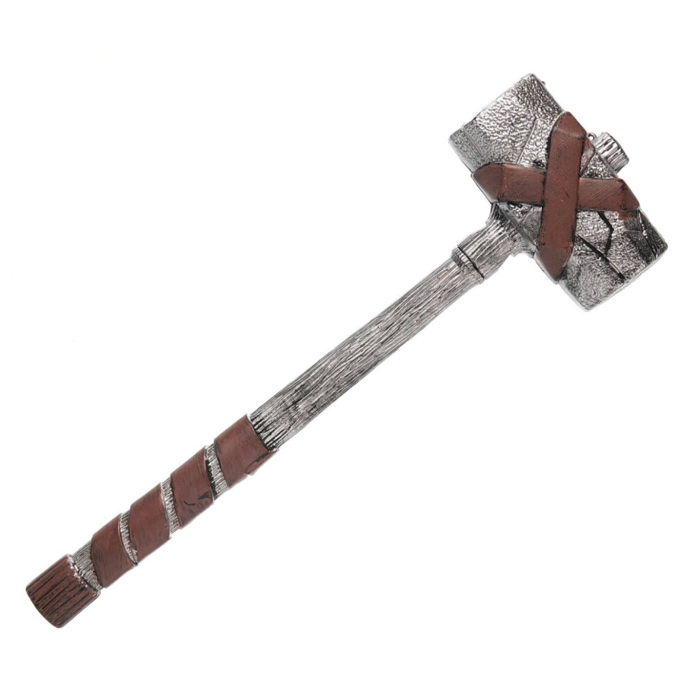 Rubies Warrior Sledgehammer Plastic Toy Prop For Halloween & Cosplay