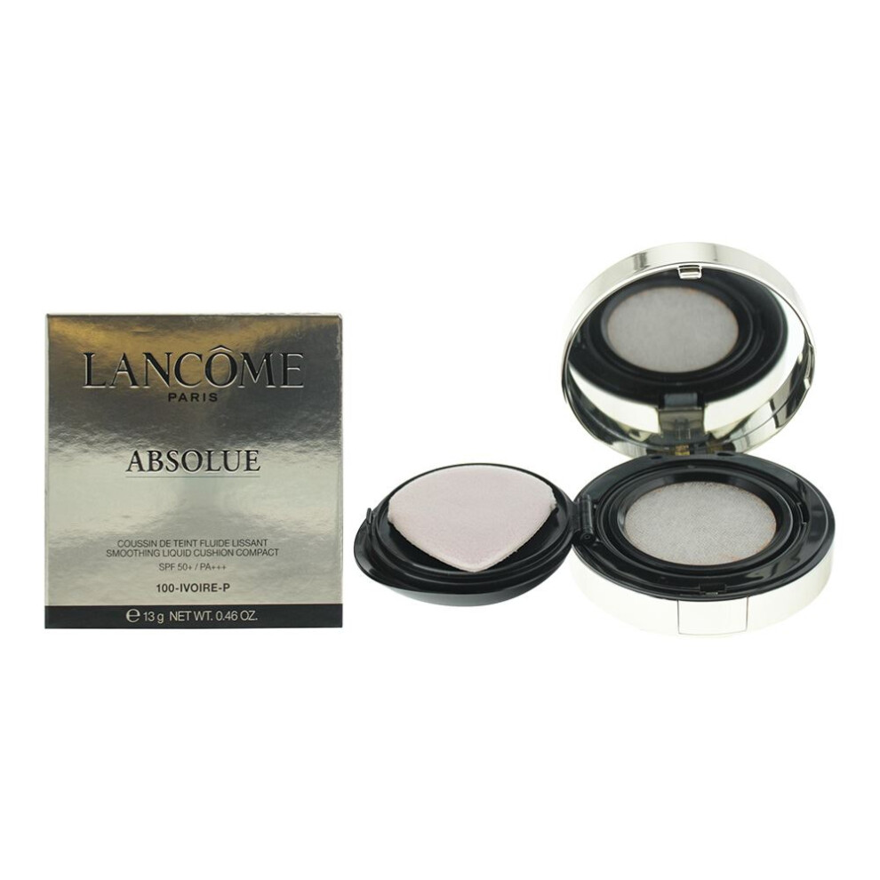 Lancome Absolue 100-Ivoire-P Smoothing Liquid Cushion Compact SPF 50+ 13g