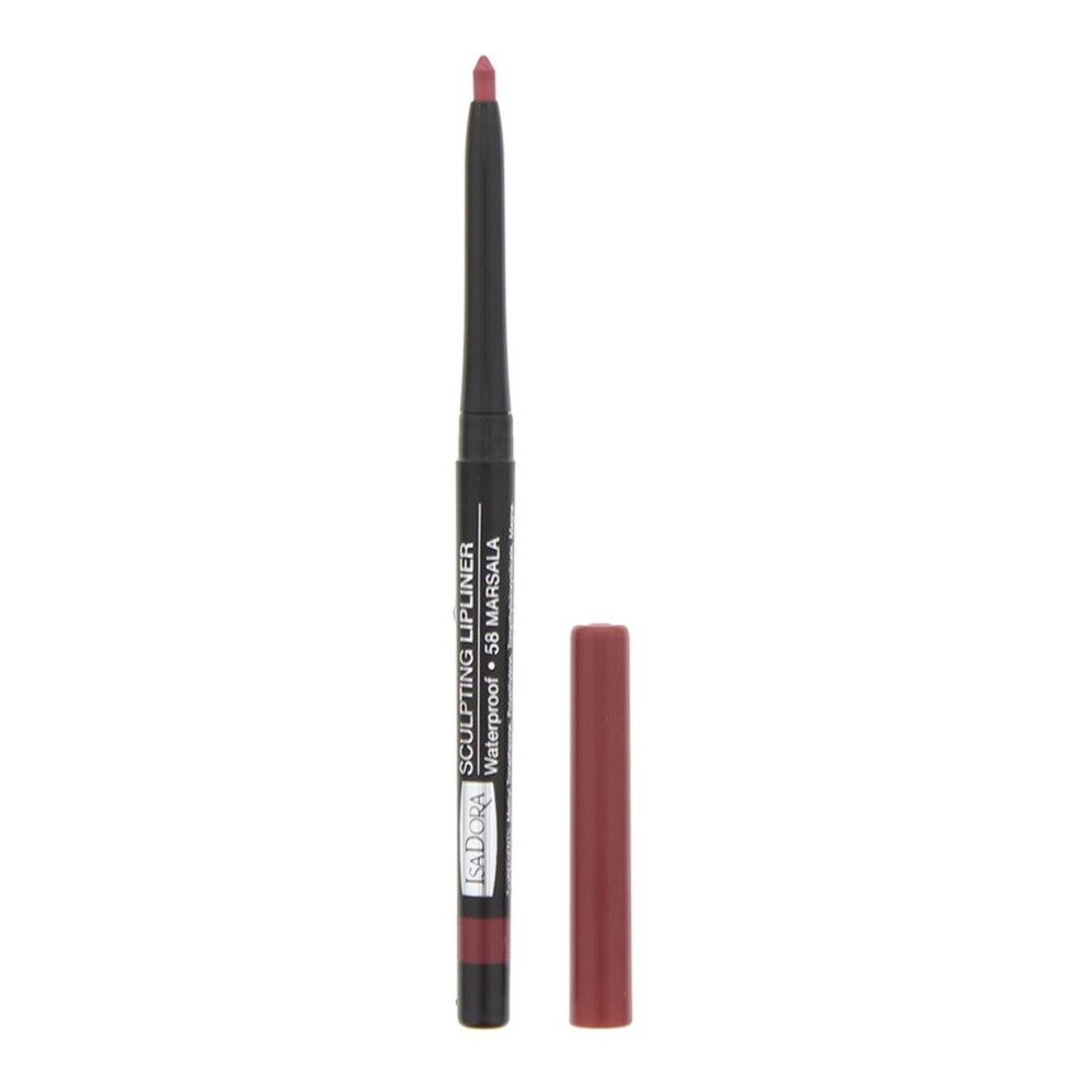 Isadora Sculpting Waterproof Lip Liner 0.3g - 58 Marsala - Image 7