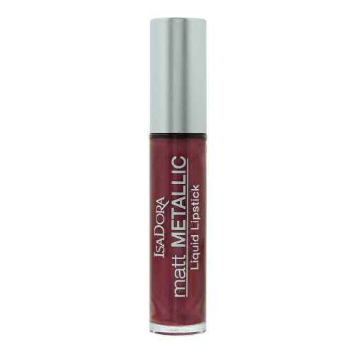 Isadora Matt Metallic Lipstick 7ml - 83 Burgundy Bite