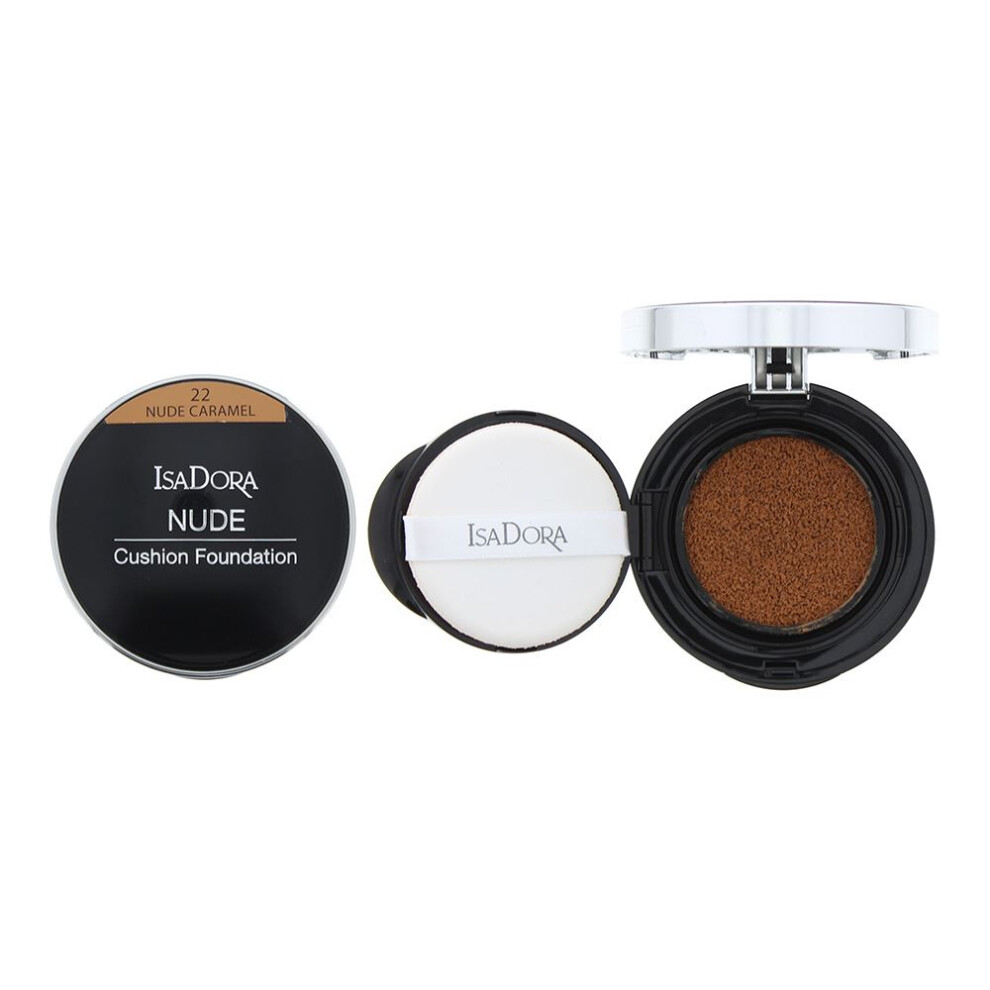 Isadora Nude Cushion Foundation 15G - 22 Nude Caramel