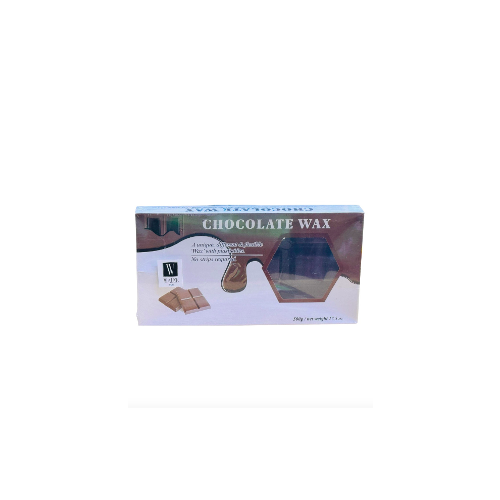 Walee Professional Hot Film Wax Chocolate Blocks 500G- 1Pc