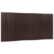 (dark brown, 165 x 400 cm) vidaXL Room Divider Indoor Privacy Screen Room Partition Privacy Panel Bamboo