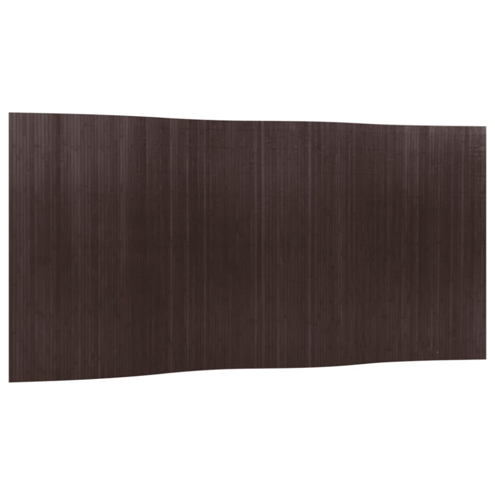 (dark brown, 165 x 400 cm) vidaXL Room Divider Indoor Privacy Screen Room Partition Privacy PanelÃÂ Bamboo