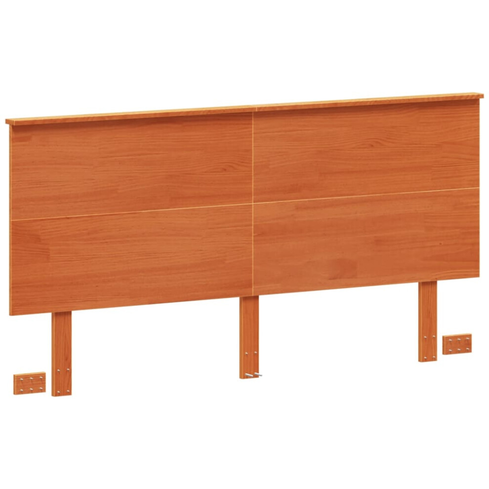 New Vidaxl (164 X 82.5 Cm) Bed Headboard Home Bedroom Decorative Bed Header Panel Solid Wood Pine