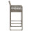VidaXL vidaXL Garten-Barhocker 2 Stk. Grau Poly Rattan 6
