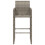 VidaXL vidaXL Garten-Barhocker 2 Stk. Grau Poly Rattan 5