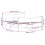 VidaXL vidaXL Bed Frame with Headboard Bed White 135x190 cm Double Solid Wood Pine 4