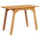 VidaXL vidaXL Garden Dining Table Coffee Table Outdoor Dining Table Solid Wood Acacia 6