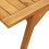 VidaXL vidaXL Garden Dining Table Coffee Table Outdoor Dining Table Solid Wood Acacia 9