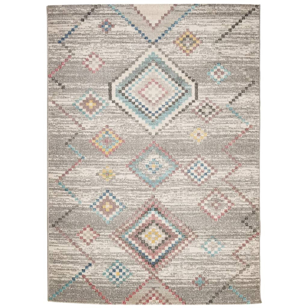 vidaXL Rug Floor Mat Area Rug Hallway Carpet Indoor and Outdoor Vintage Design