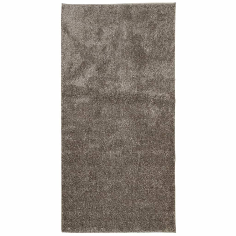 vidaXL Rug Shaggy Rug Fluffy Area Rug Soft ISTAN High Pile Shiny Look Grey