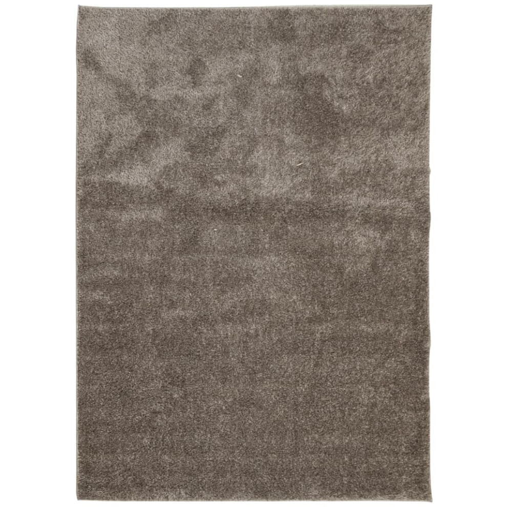 vidaXL Rug Shaggy Rug Fluffy Area Rug Soft ISTAN High Pile Shiny Look Grey