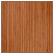 vidaXL Rug Floor Mat Area Rug Hallway Carpet Runner Square Mat Brown Bamboo