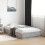 VidaXL vidaXL Bed Frame Bed Base Bedstead Concrete Grey 90x190 cm Engineered Wood 3